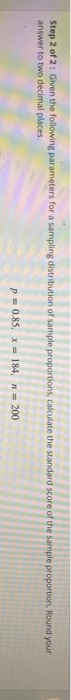 Parameters Step Function