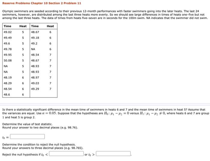 Solved Reserve Problems Chapter 10 Section 2 Problem 11 | Chegg.com