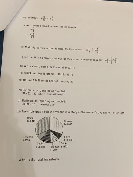 Solved Fall 2020 Final Exam Review Fall 2020 1) Determine | Chegg.com
