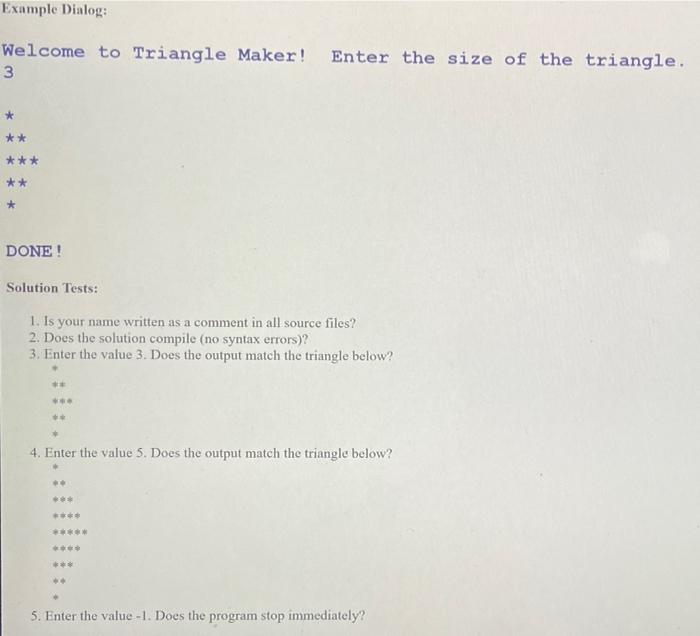 Solved Objective Write a program that takes in a | Chegg.com