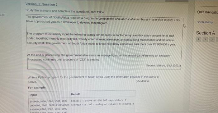 Solved Study the scenario and complete the question(3) that | Chegg.com