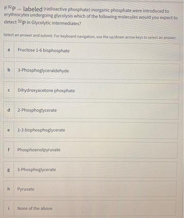 Solved if 32p labeled (radioactive phosphate)