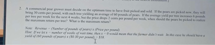 Solved In order to receive full credit you must show all | Chegg.com