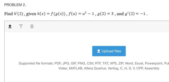 Solved Problem 1 4 2 X Determine The Slope Of The Tangen Chegg Com