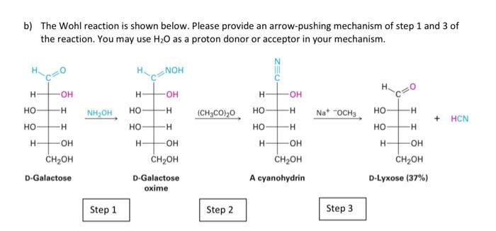 Solved 5. Reactions of carbohydrates. . a) Please provide an | Chegg.com