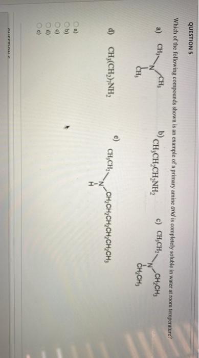 Solved QUESTION 4 What Is The Monomer Used To Make The Chegg