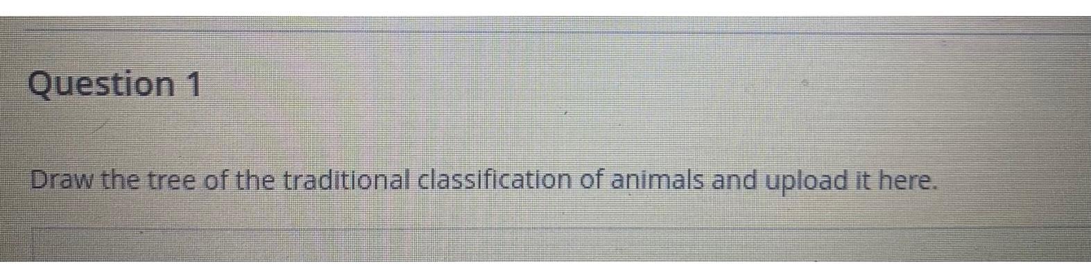 Question 1Draw the tree of the traditional | Chegg.com