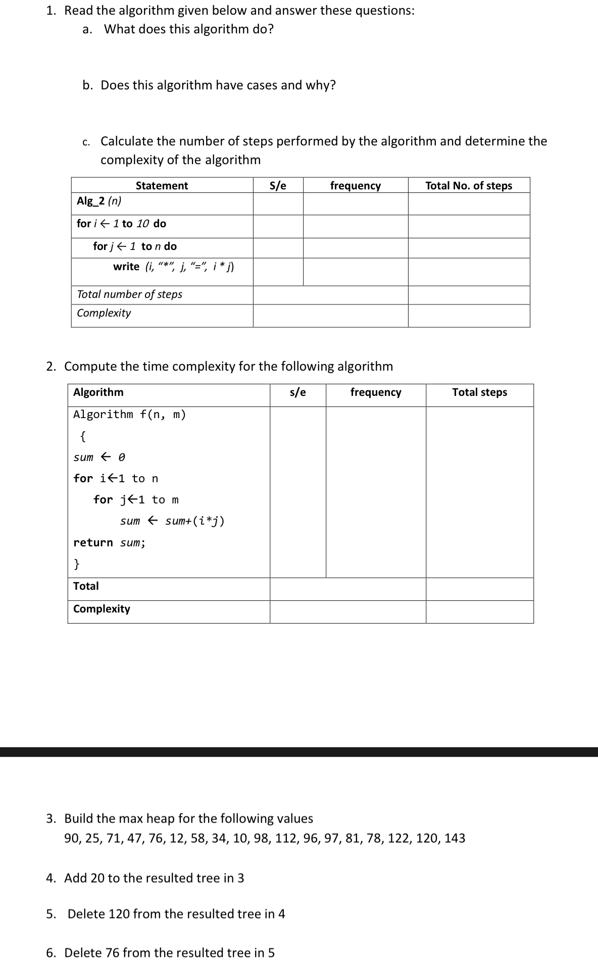 Solved Solution To Question Three Binary Tree Chegg