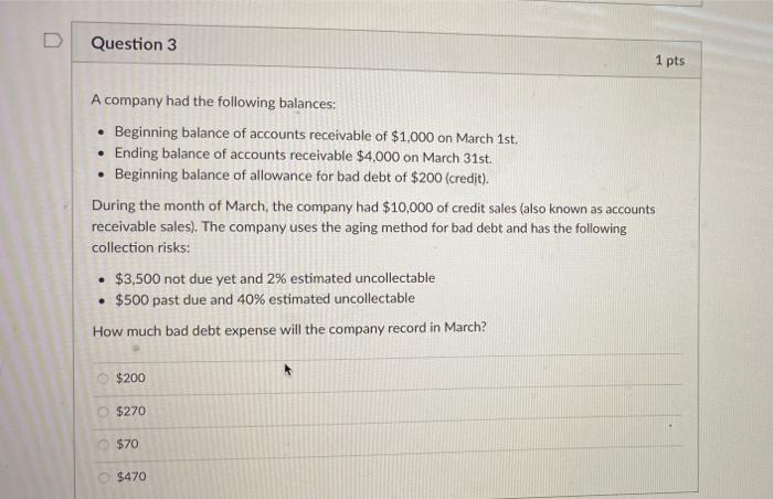 Solved A Company Had The Following Balances: - Beginning | Chegg.com