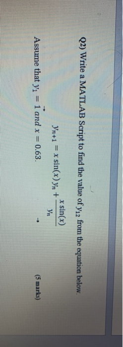 Solved Q1) Write MATLAB commands to solve this question, DO | Chegg.com