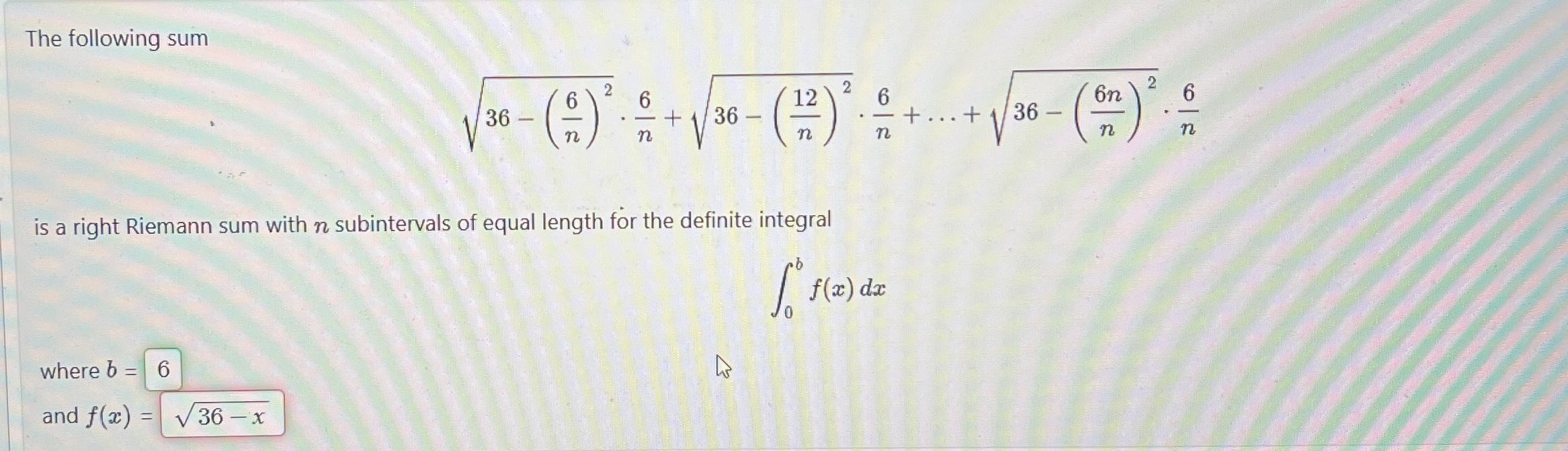 Solved The following | Chegg.com