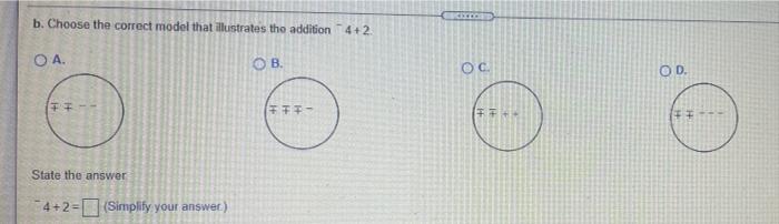 Solved Demonstrate each of the following additions using the | Chegg.com
