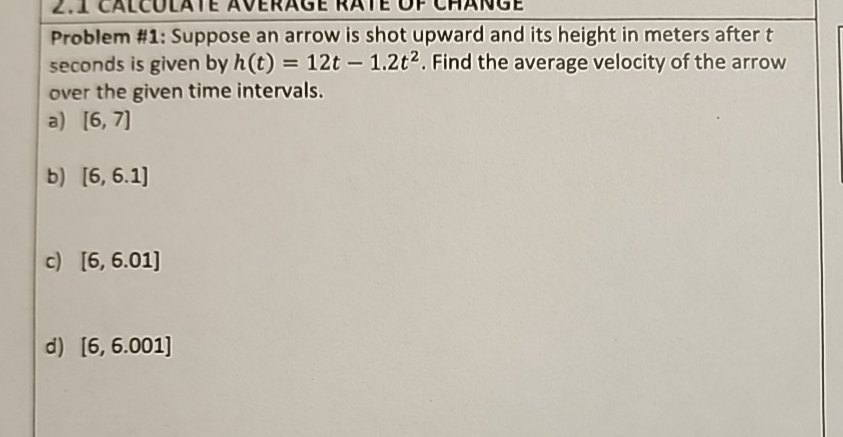 Math Arrow Problem Solved Problem #1: Suppose an arrow is shot upward and its | Chegg.com