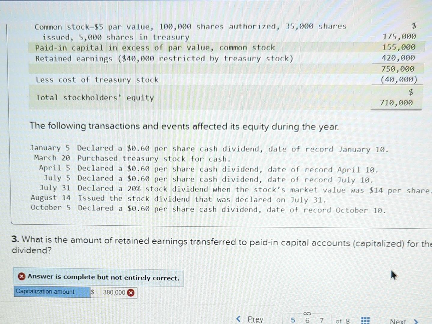 Solved The equity sections for Atticus Group at the