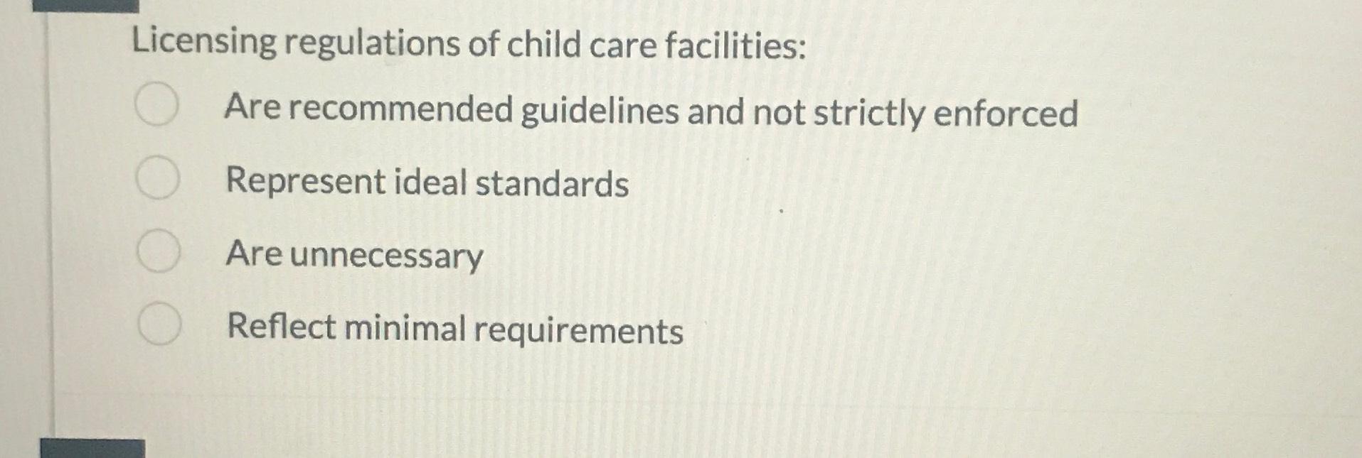 which title 22 regulations affect family child care facilities