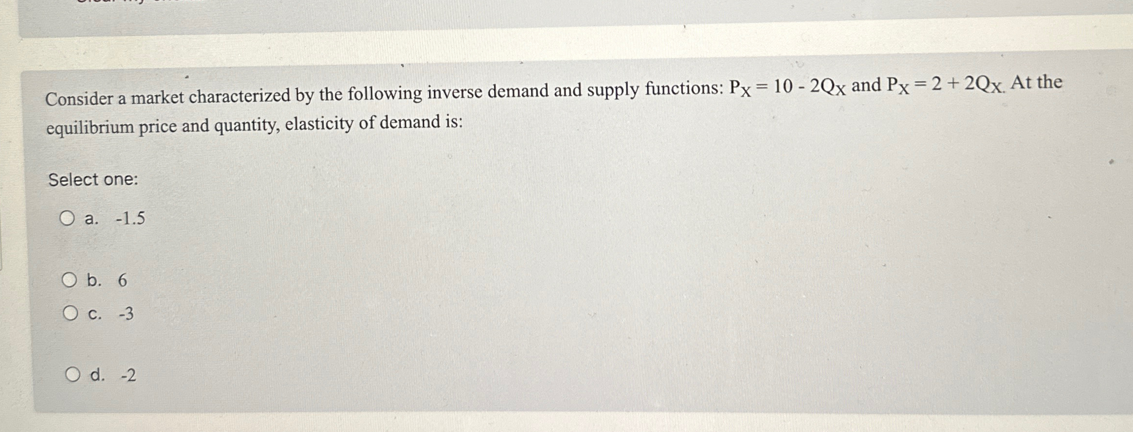solved-consider-a-market-characterized-by-the-following-chegg