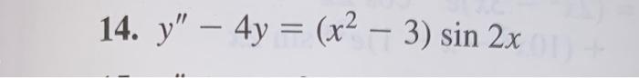 Solved In Problems 1-26 solve the given differential | Chegg.com