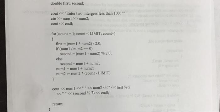 Solved 2. The following program contains errors that prevent | Chegg.com