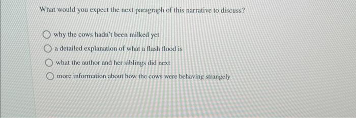 Read the following selection and then answer the | Chegg.com