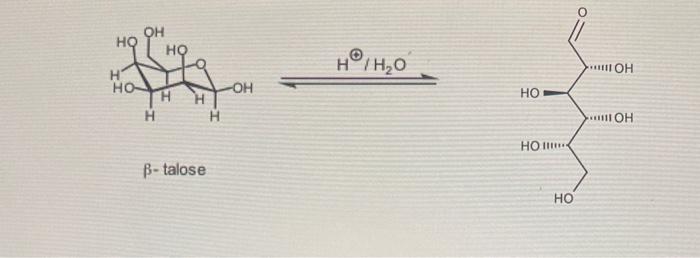 Solved β-talose | Chegg.com