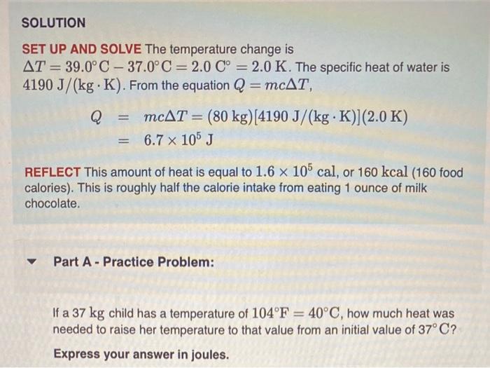 SOLVED: 1.Convert 35C to F 2.Determine the amount of heat needed