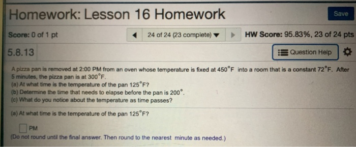 lesson 16 homework 4.5 answer key