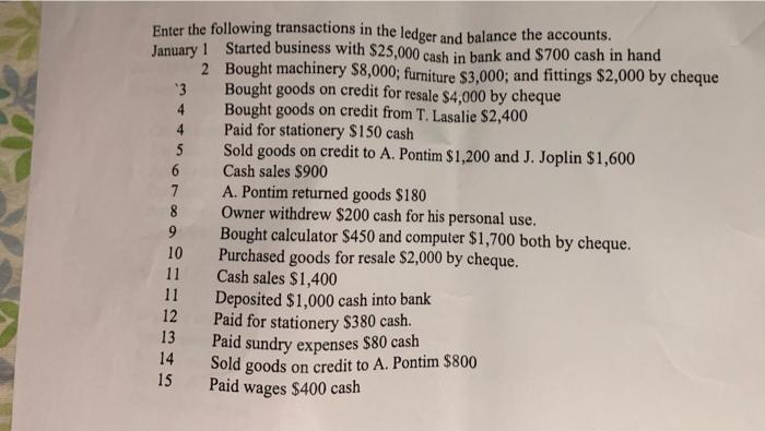 solved-enter-the-following-transactions-in-the-ledger-and-chegg