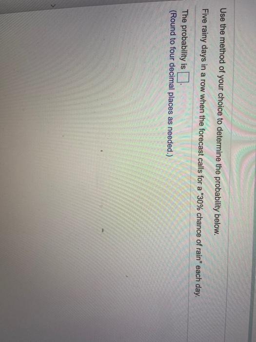 Solved Use the method of your choice to determine the | Chegg.com