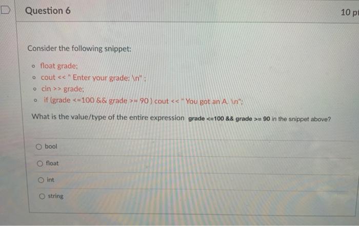 Solved >> Question 8 Using for loop, write and upload a .cpp | Chegg.com