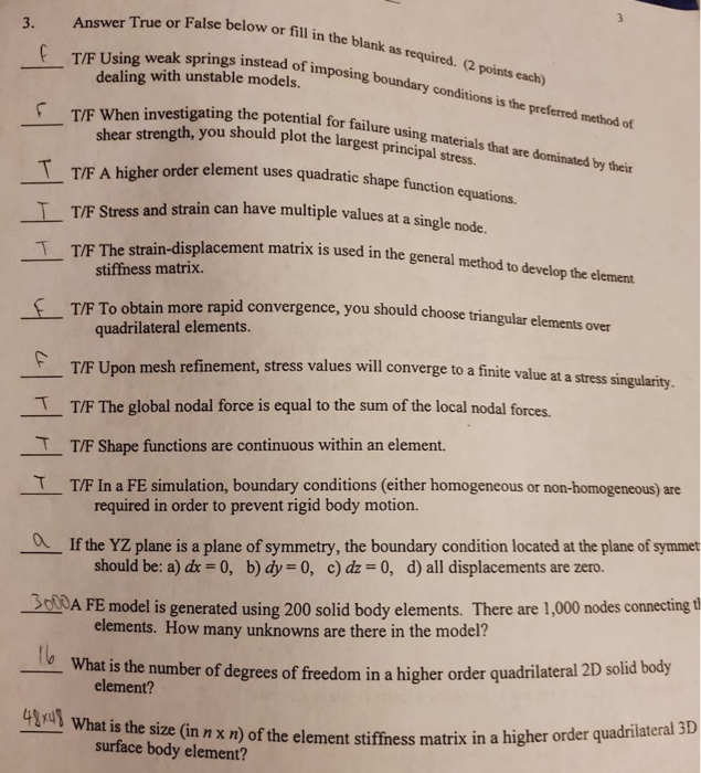 Solved 424 What Is The Size in Nxn Of The Element Chegg