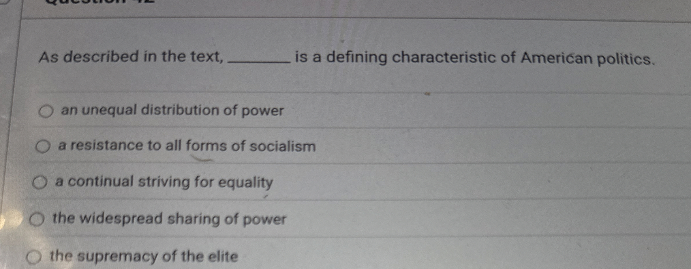 Solved As described in the text, ﻿is a defining | Chegg.com