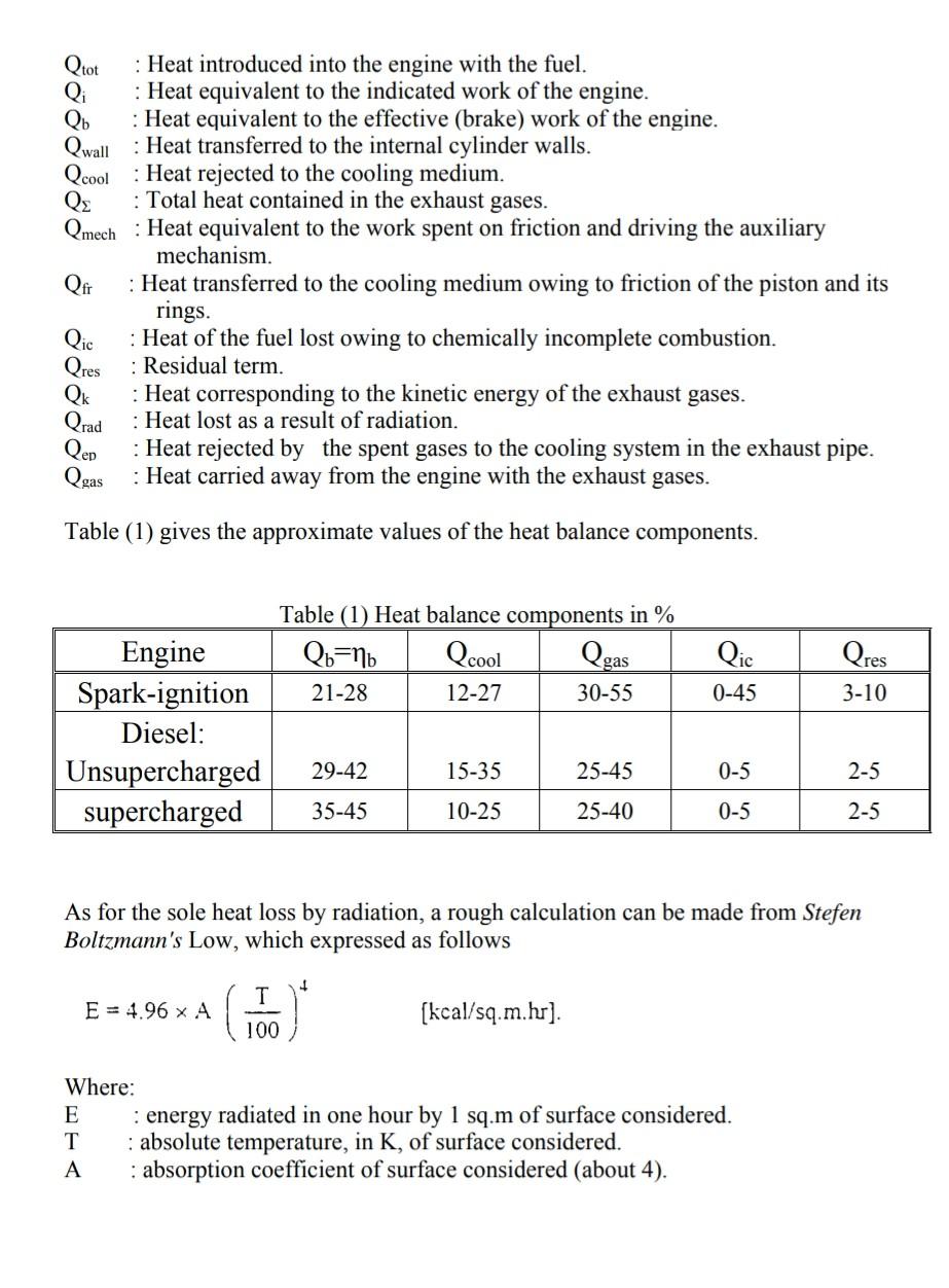 Solved Experiment (7) The Heat Loss by Radiation and Other | Chegg.com