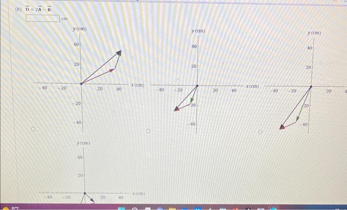 Solved Two Position Vectors, A And B, Are Shown In The | Chegg.com