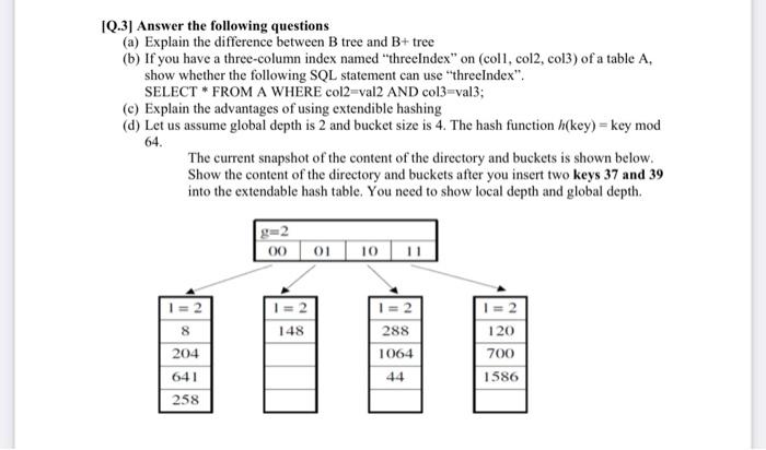 10.3] Answer The Following Questions (a) Explain The | Chegg.com