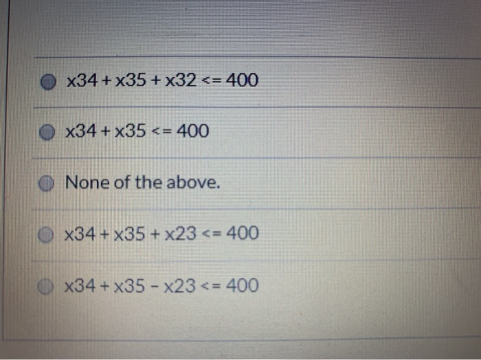 Solved The next three questions are based on the following: | Chegg.com