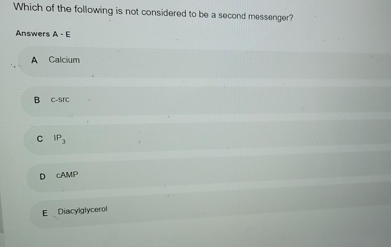 Solved Which of the following is not considered to be a | Chegg.com