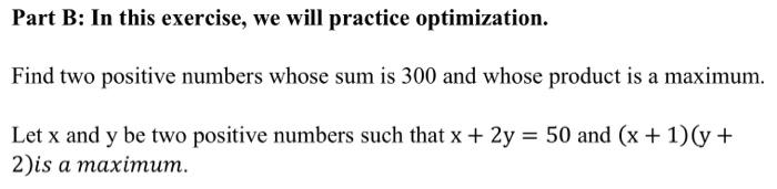 Solved Part B: In This Exercise, We Will Practice | Chegg.com