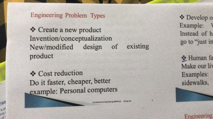 This problem What type of engineering problem ? And | Chegg.com