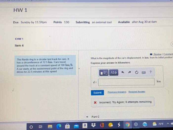 Solved HW 1 Due Sunday by 11:59pm Points 130 Submitting an | Chegg.com