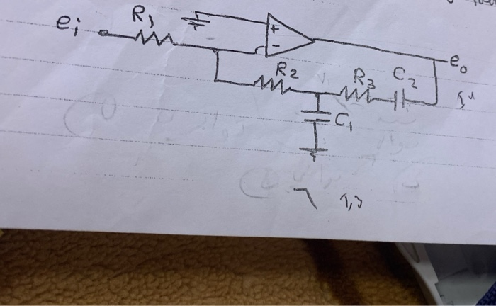 Solved H Ws Find The Transfer Function Of Following Cir Chegg Com