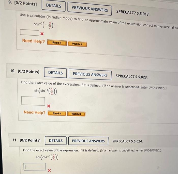 solved-use-a-calculator-in-radian-mode-to-find-an-chegg