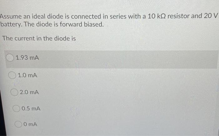 Solved As the forward current through a forward-biased diode | Chegg.com