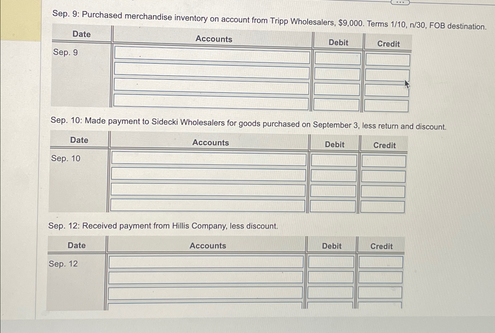 Making a wholesale customer return purchase