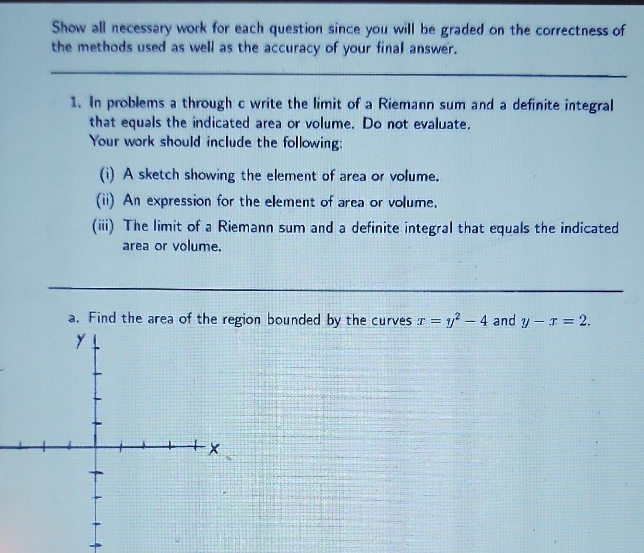 Solved Show all necessary work for each question since you | Chegg.com