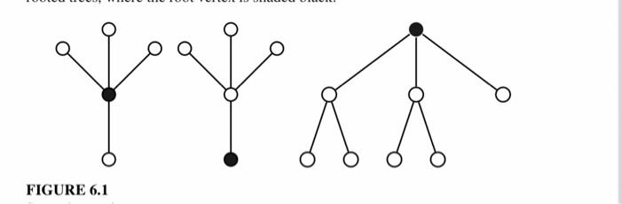 Solved Exercises 6.2.1 Find the center of the trees shown in | Chegg.com
