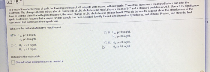 Solved 8.3.13-T Question Help A data set includes data from | Chegg.com