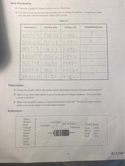 Solved 01.02 AC/DC Electronics Laboratory Experiment 3: | Chegg.com