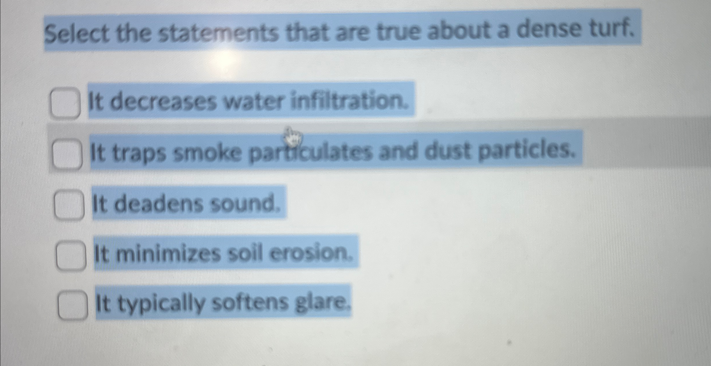 Solved Select the statements that are true about a dense | Chegg.com
