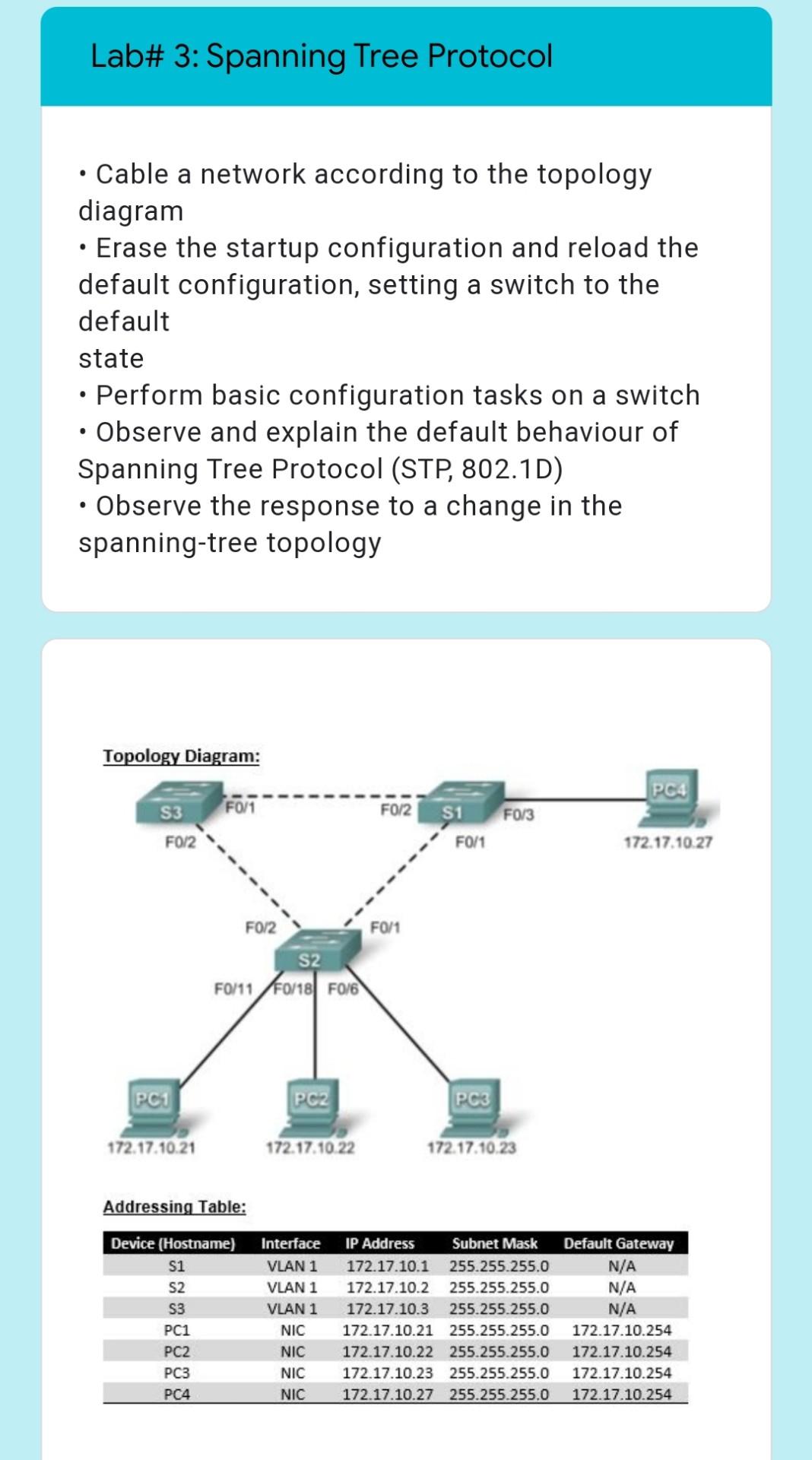 Solved 10 points What are the bridge IDs MAC address and | Chegg.com