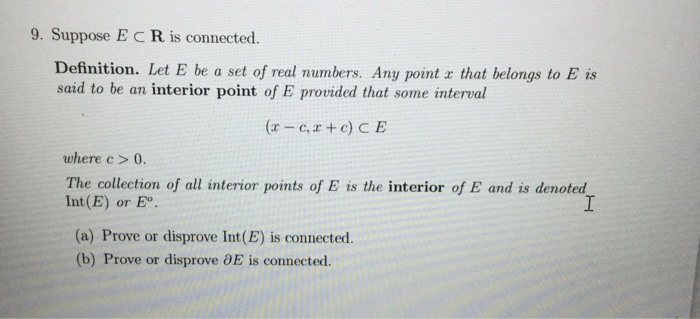 9-suppose-ecr-is-connected-definition-let-e-be-a-chegg